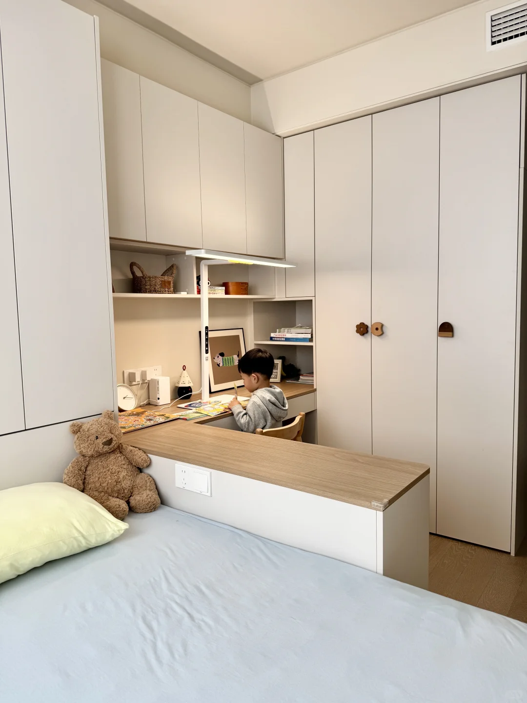 8㎡儿童房，这样布置好看又实用❤️