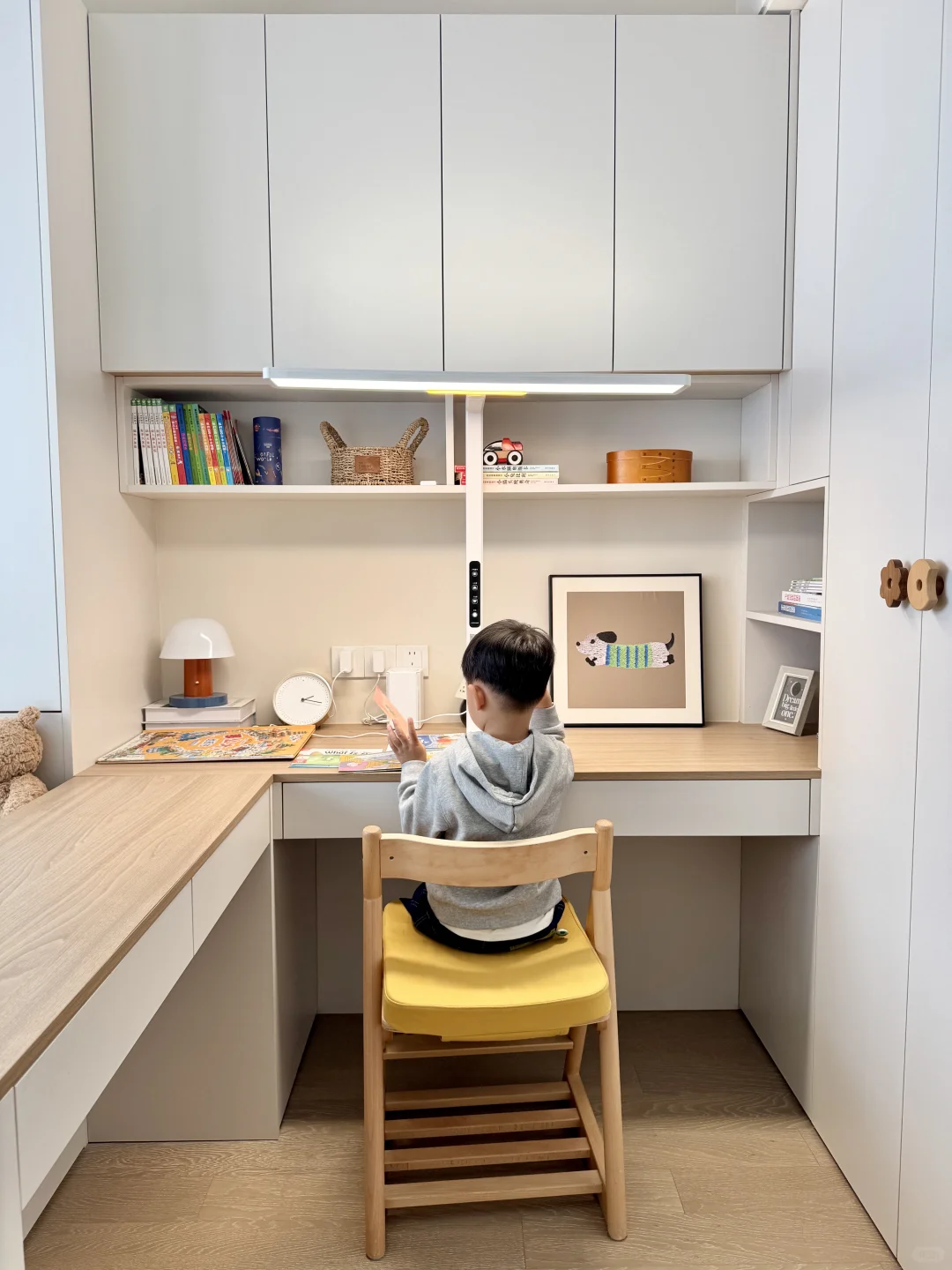 8㎡儿童房，这样布置好看又实用❤️
