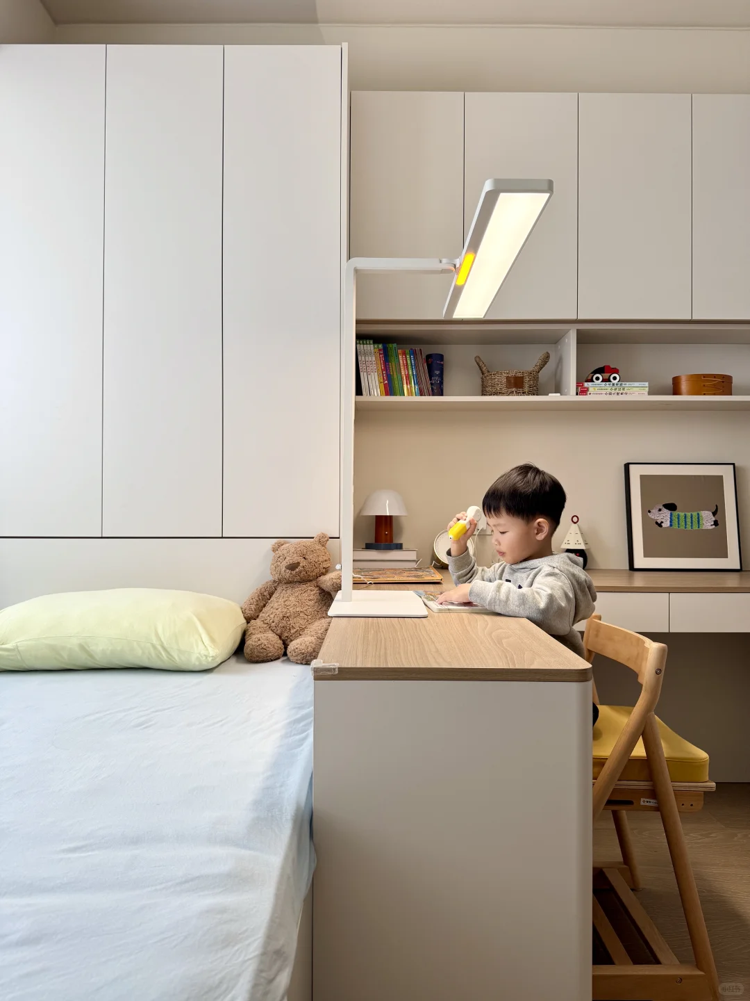 8㎡儿童房，这样布置好看又实用❤️