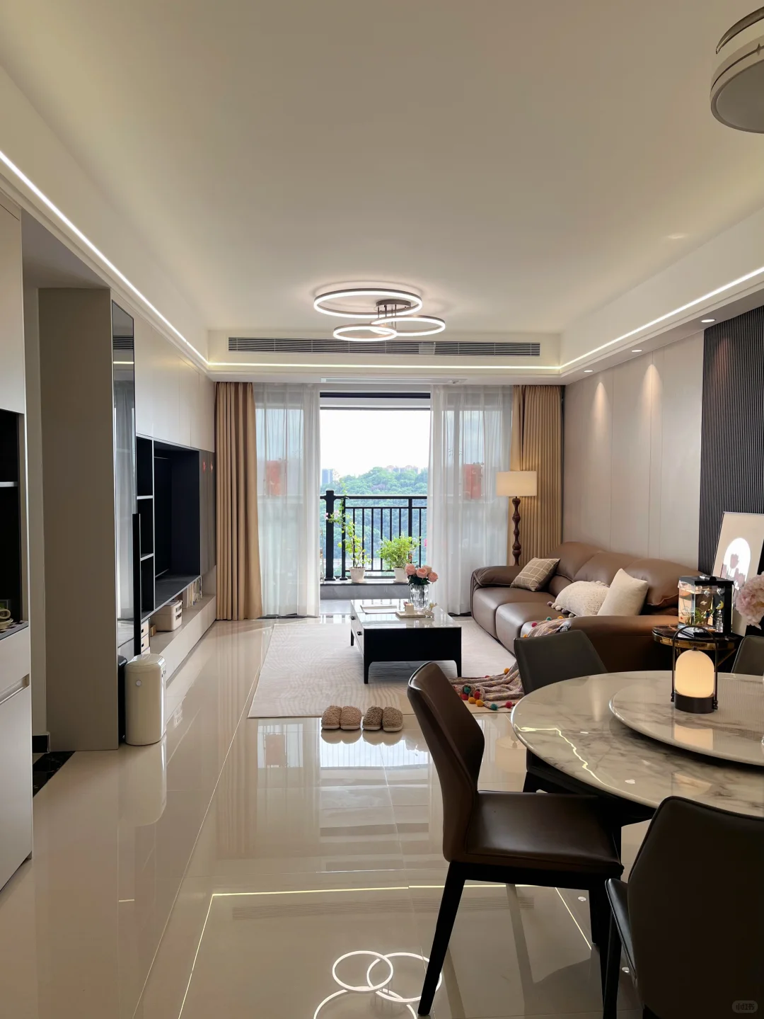 买不起大房子，有个120平温馨小家也不错～