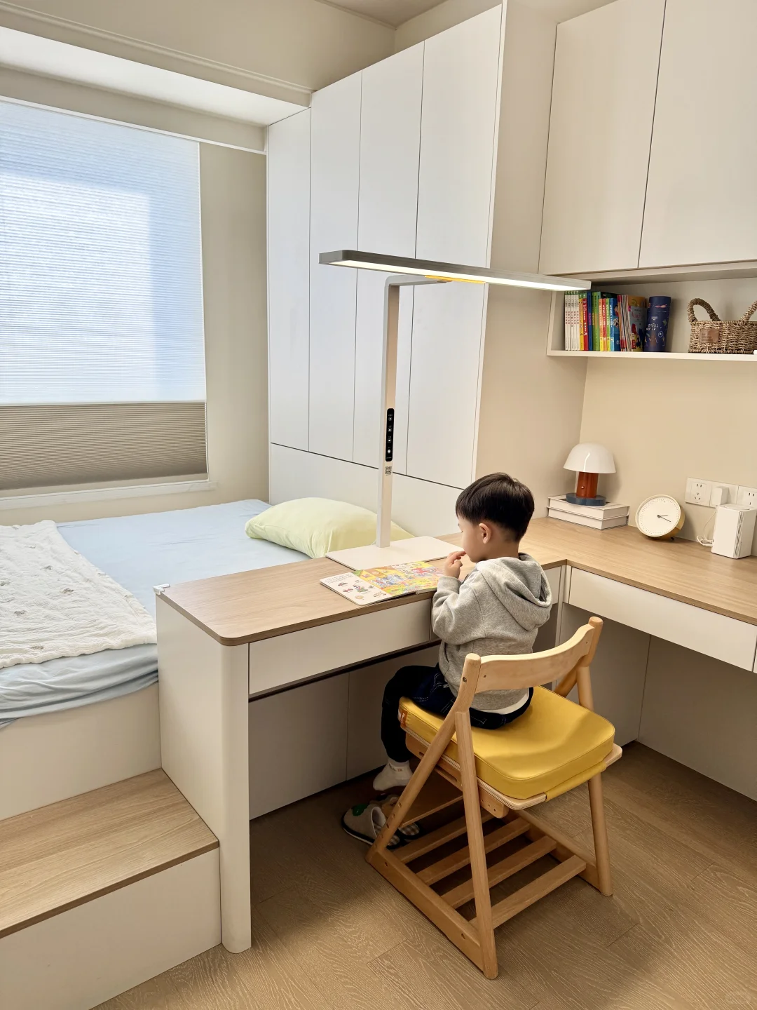 8㎡儿童房，这样布置好看又实用❤️