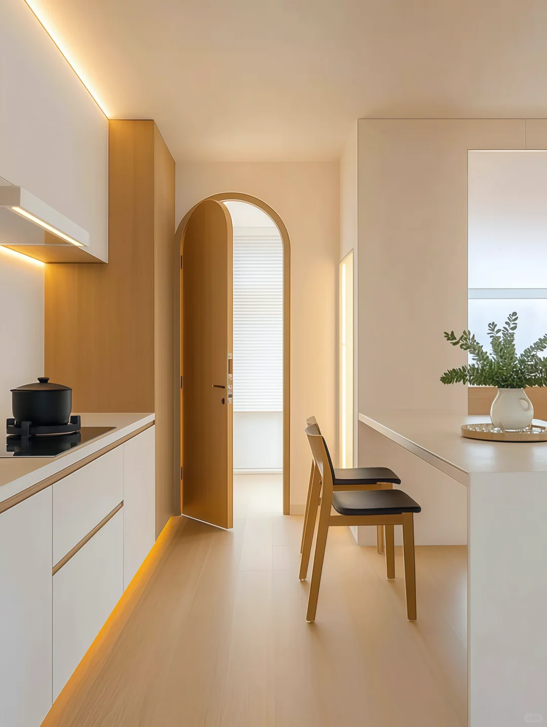 装完极简原木才知道！130㎡也能装出高级感