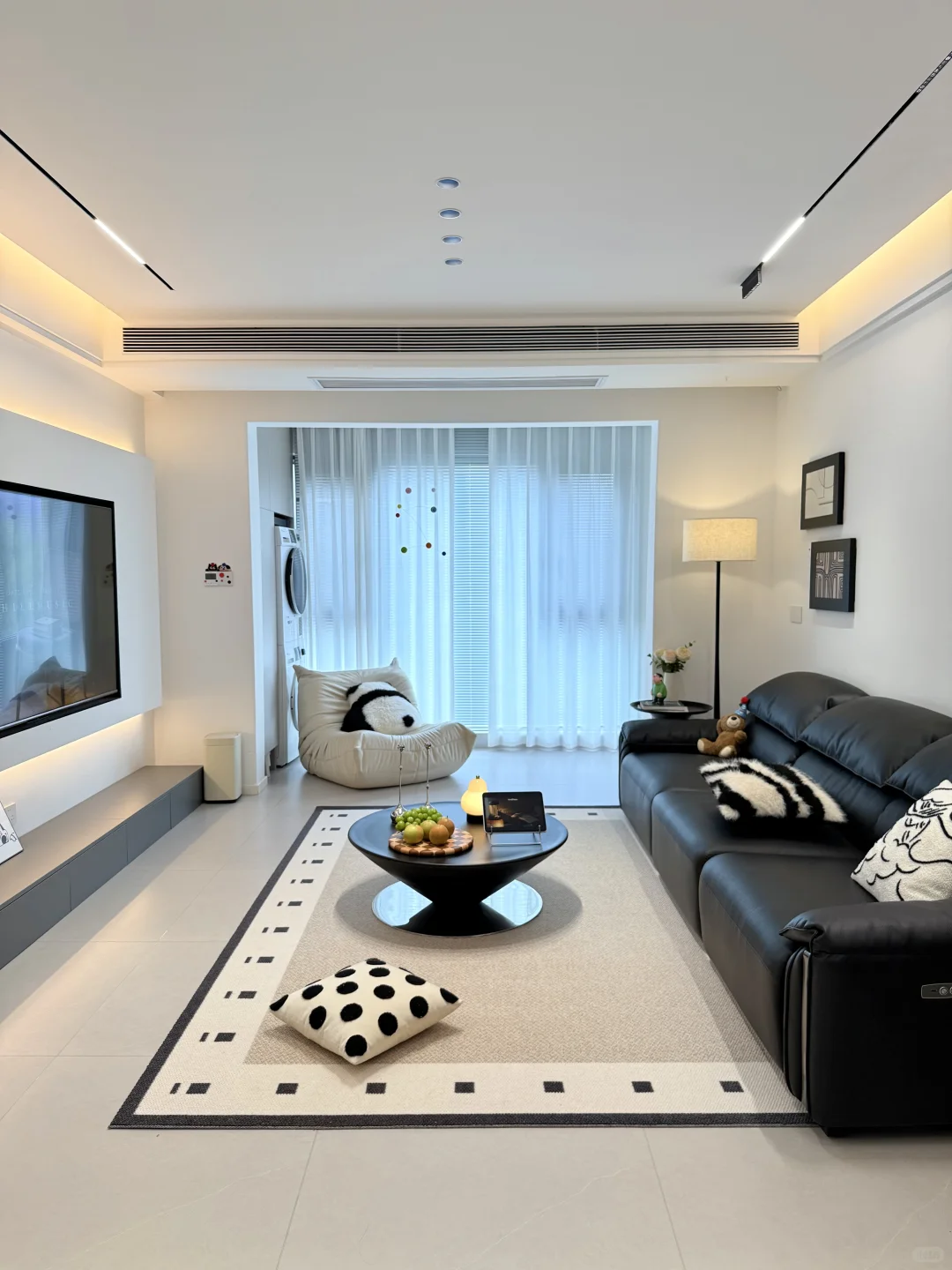 14万，120平，高级感是无主灯给的，附尺寸