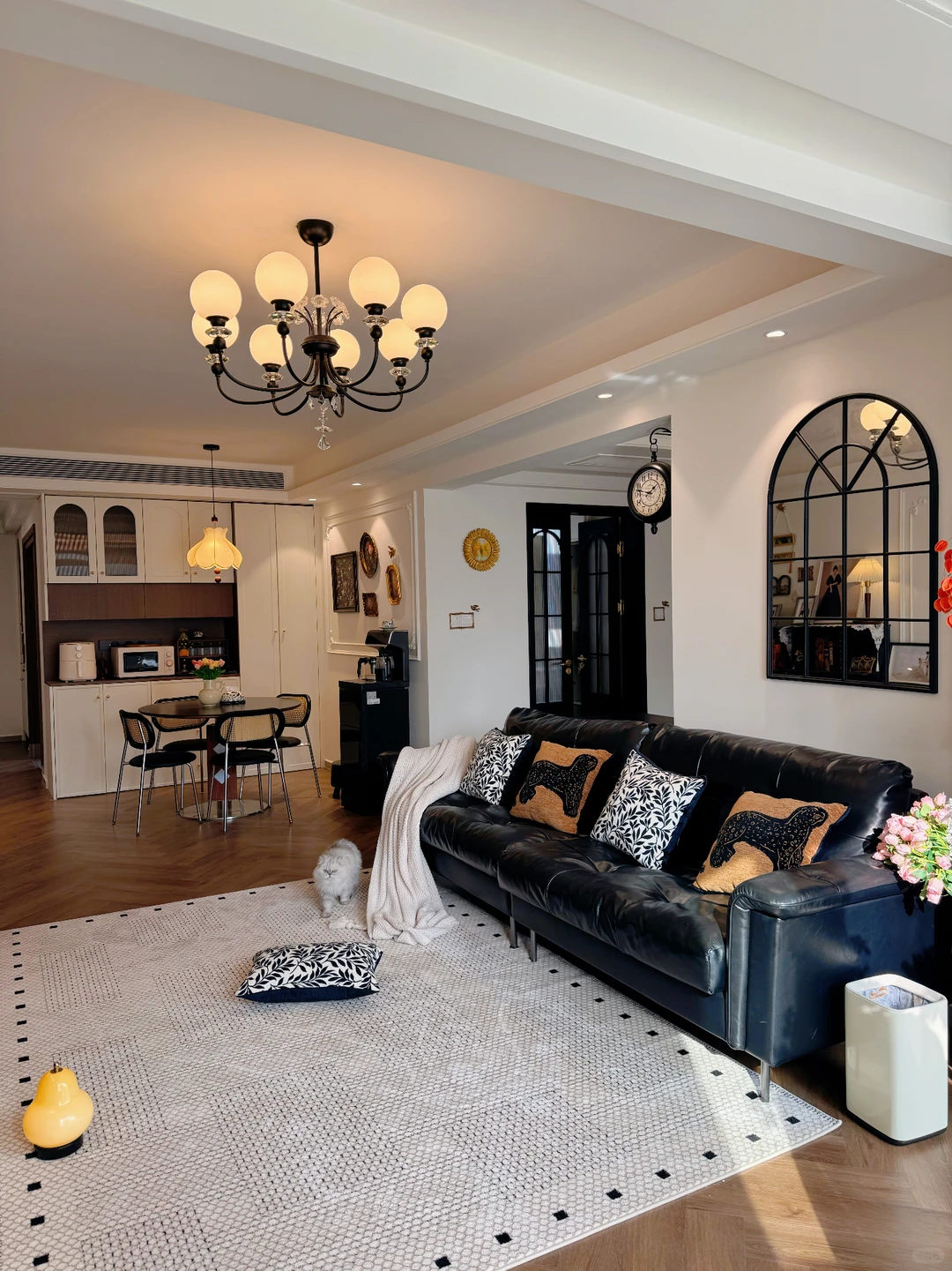 100平四房两卫精装房，10w落地可以参考我家！