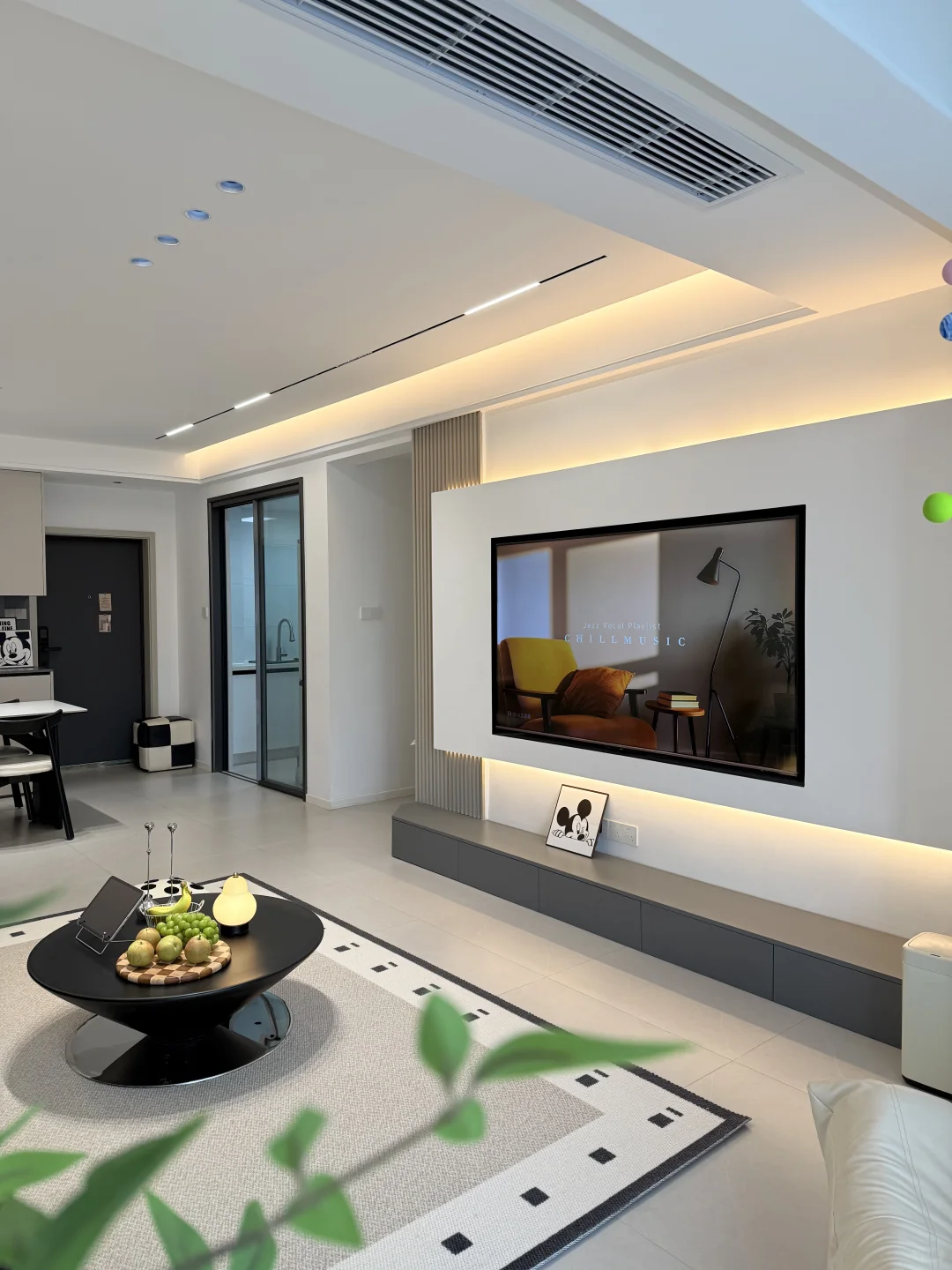 14万，120平，高级感是无主灯给的，附尺寸