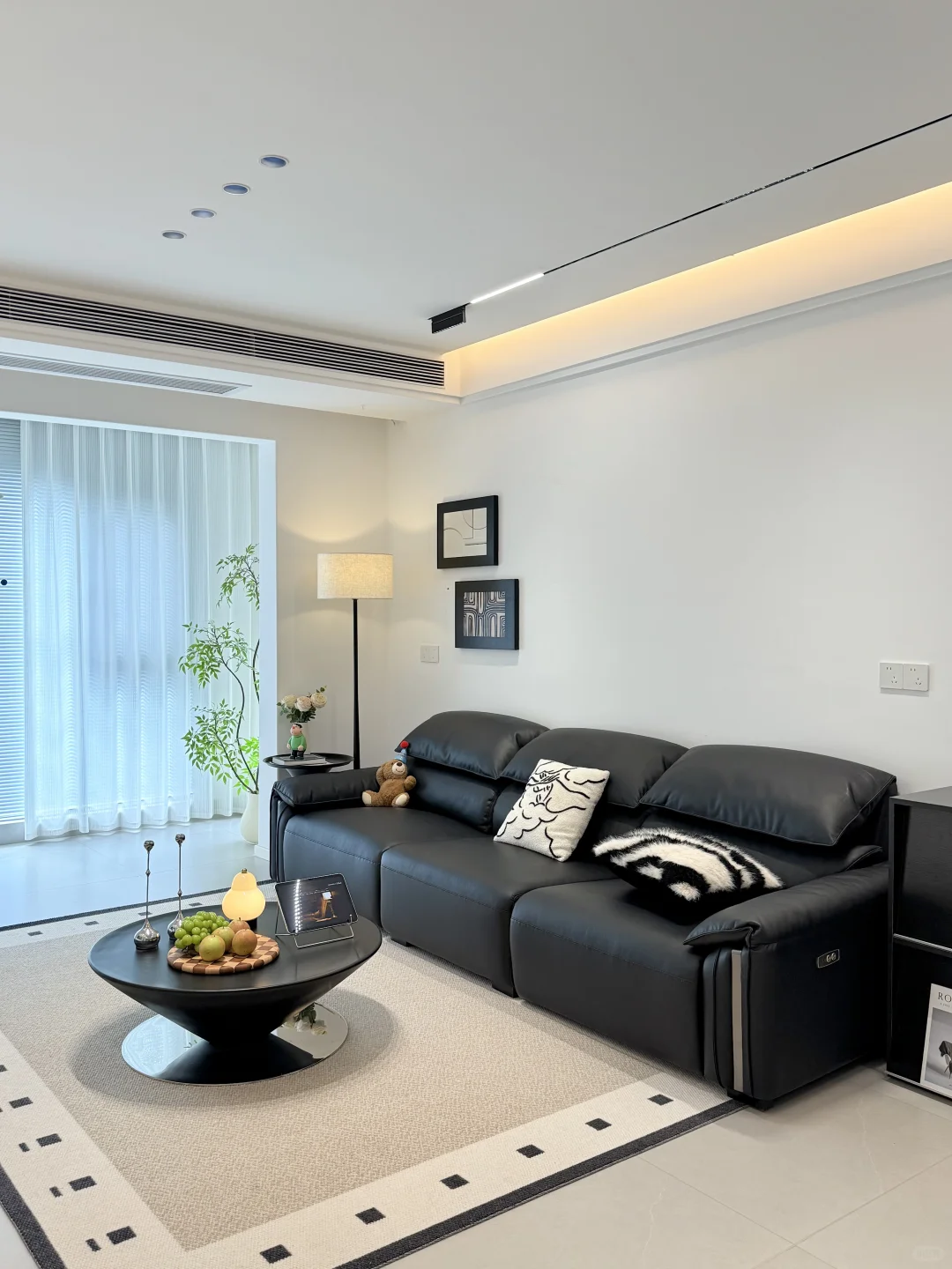 14万，120平，高级感是无主灯给的，附尺寸