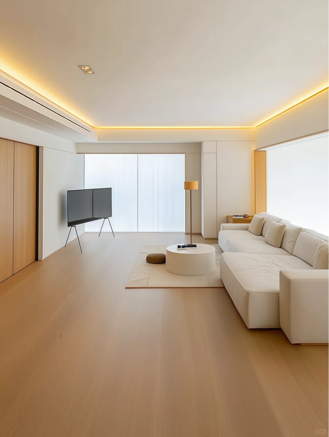 装完极简原木才知道！130㎡也能装出高级感