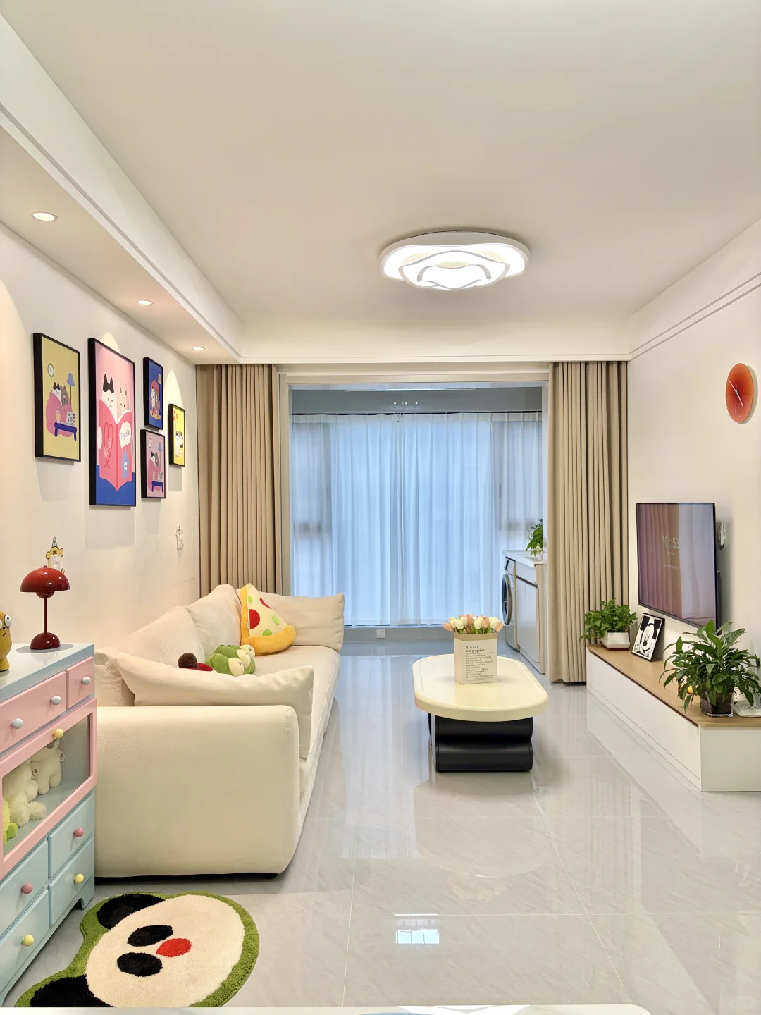 普通人的家干干净净就好啦💕