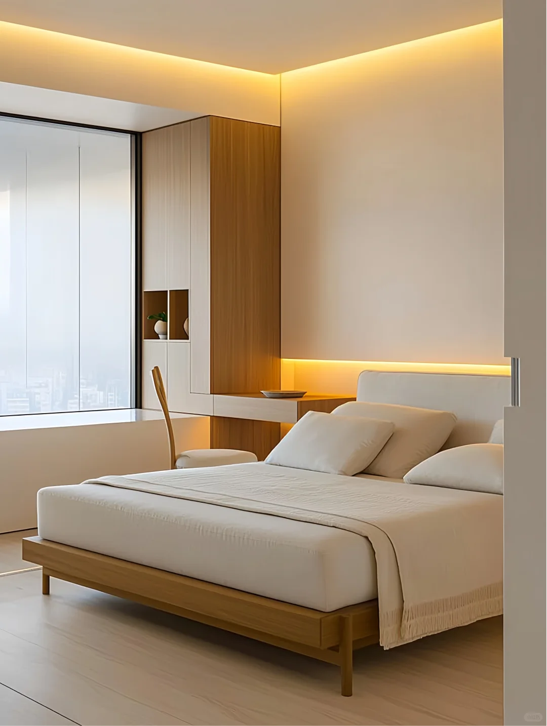 装完极简原木才知道！130㎡也能装出高级感