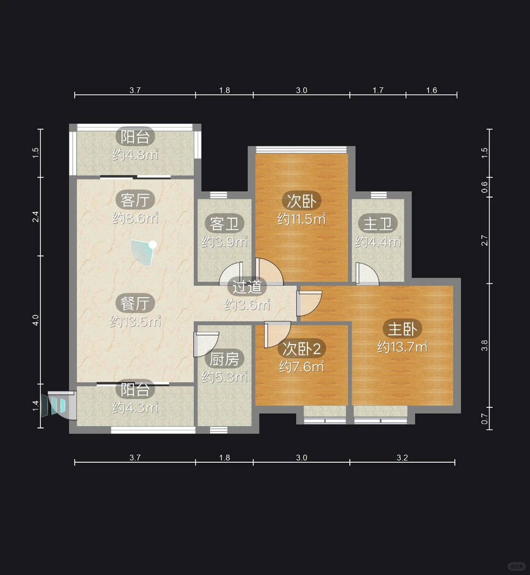 单嫁1.3 次新房 毛坏未住 高层望大夫山