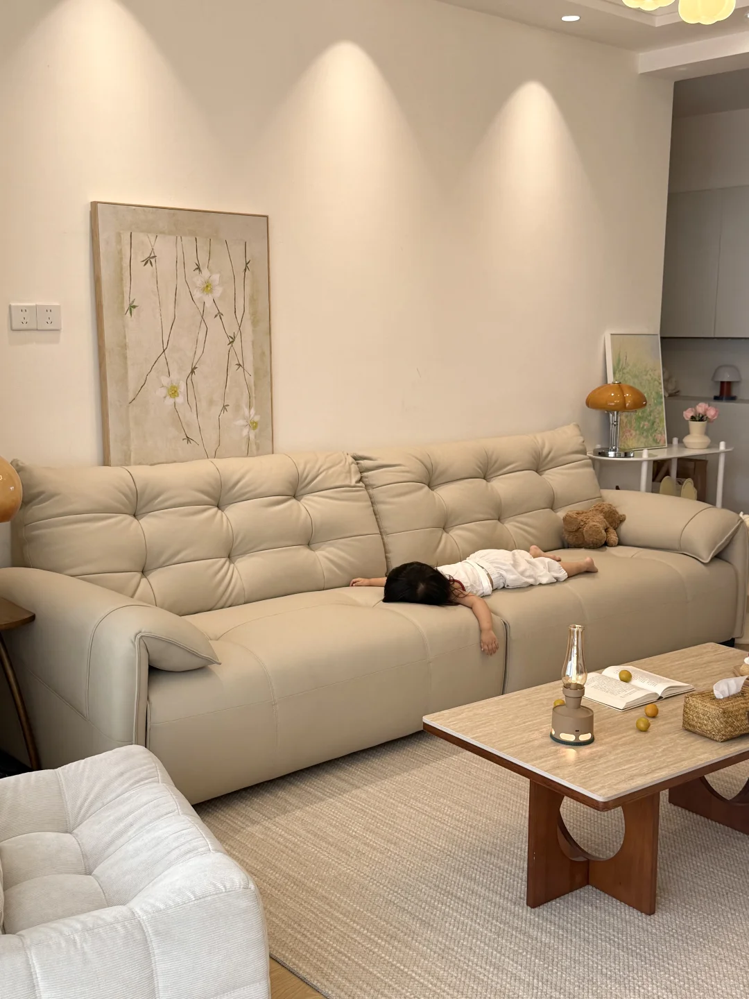 98㎡小户型，大象耳朵沙发成功上岸！