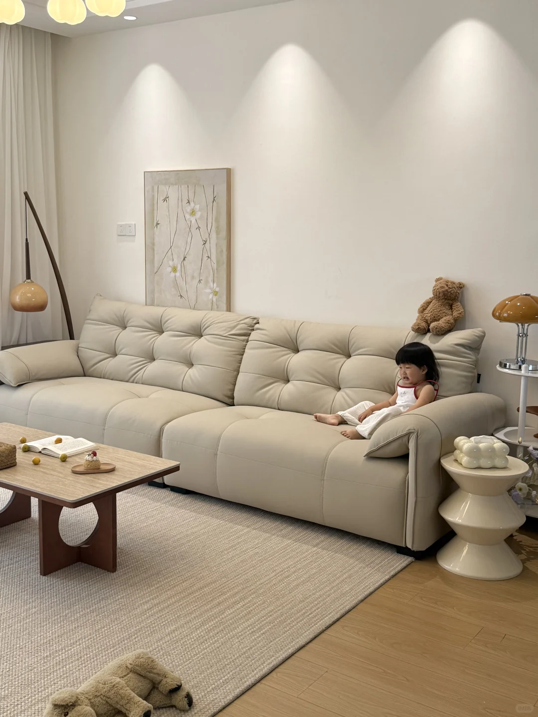 98㎡小户型，大象耳朵沙发成功上岸！