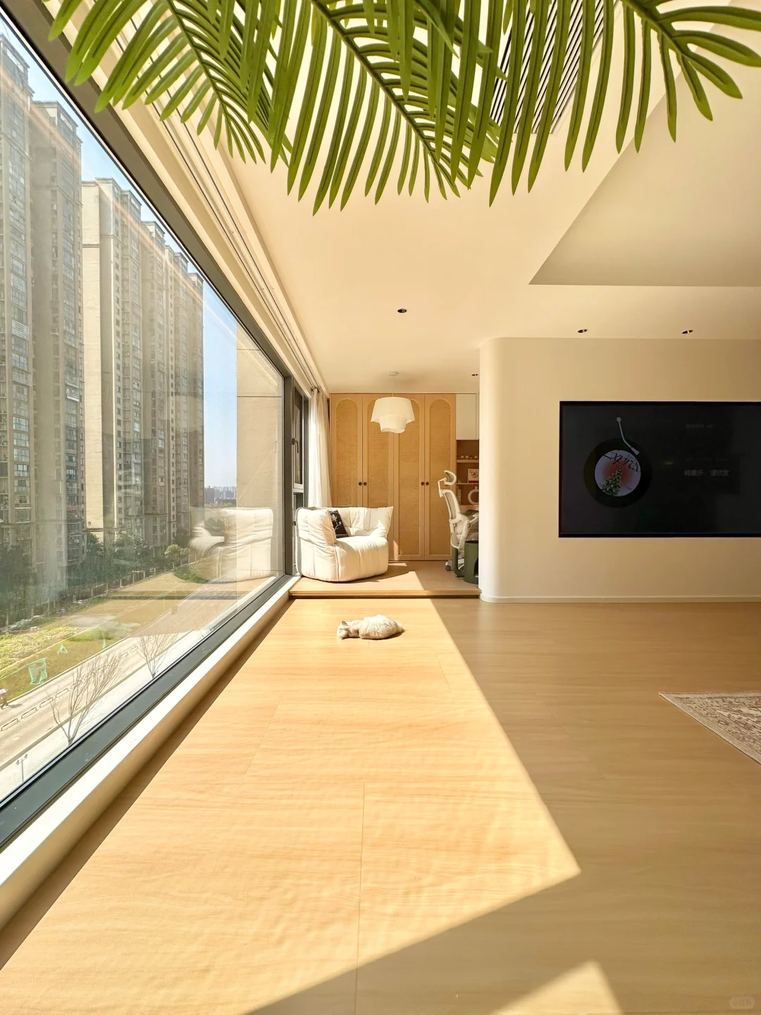 听我一句劝，木纹砖通铺真的好显大