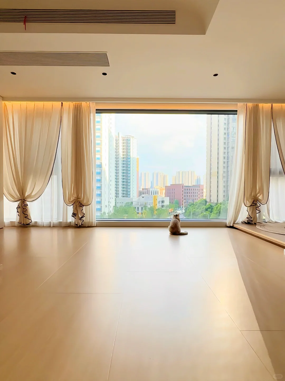 听我一句劝，木纹砖通铺真的好显大