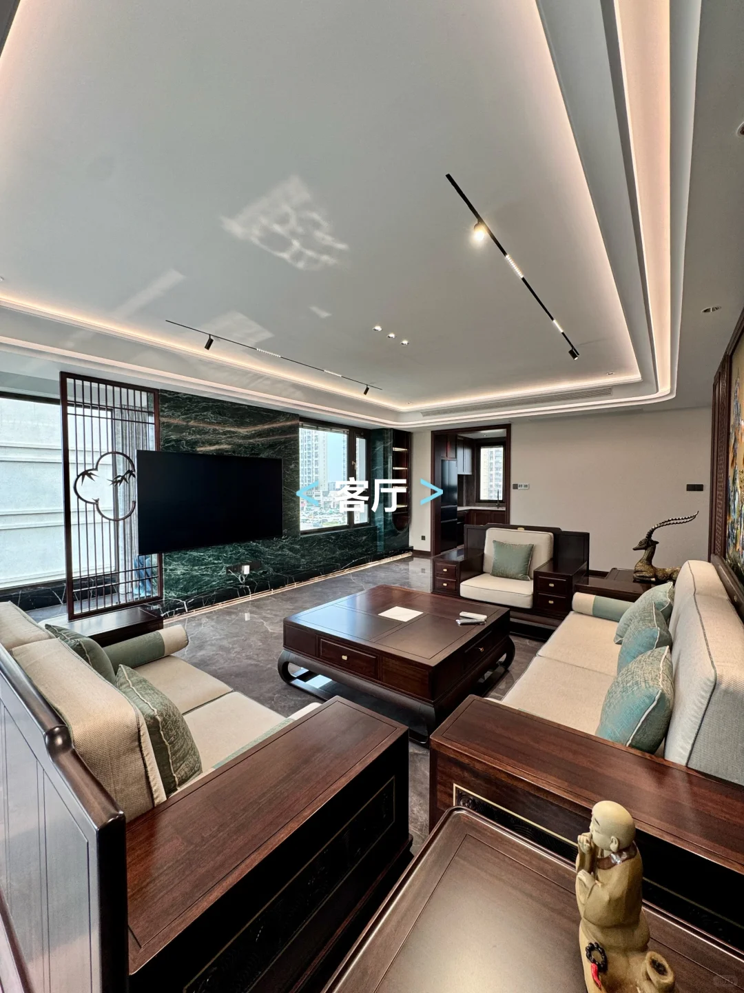 ▫️创宇东望live看195m²新中式奢雅宅邸▫️