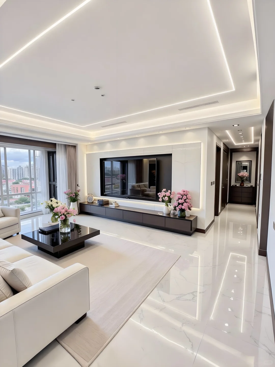 极简风设计🏠、简约高级的家真的好喜欢～