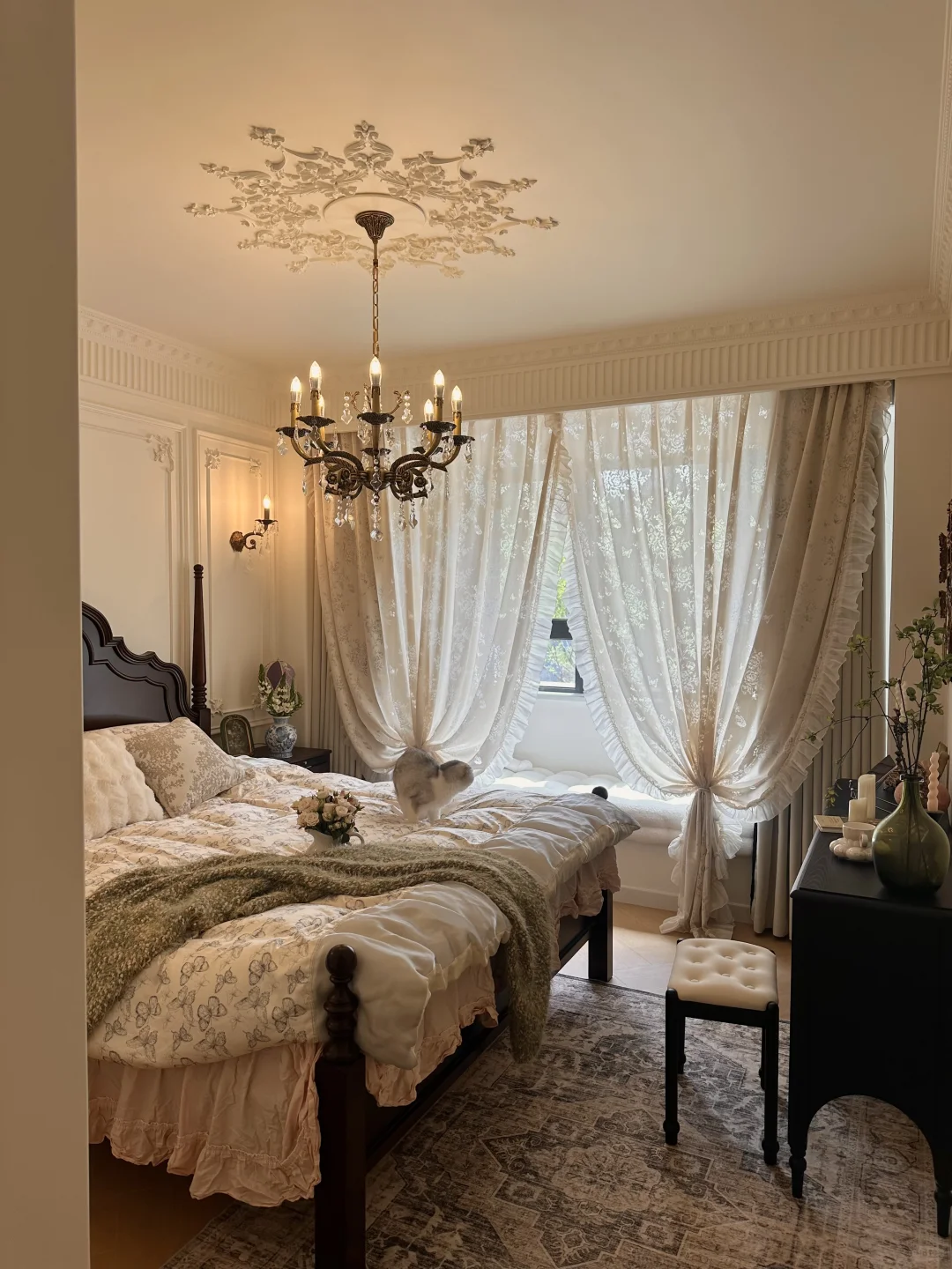 第一次装修！这就是我梦想中的法式复古卧室