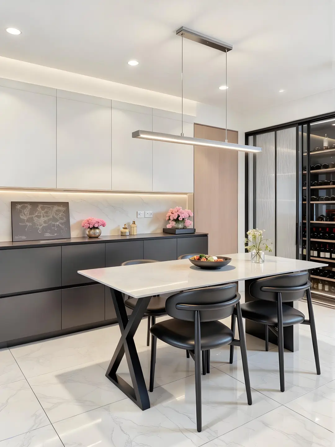 极简风设计🏠、简约高级的家真的好喜欢～