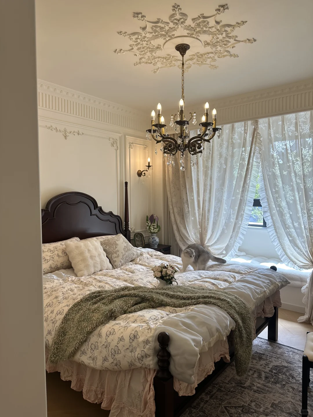 第一次装修！这就是我梦想中的法式复古卧室