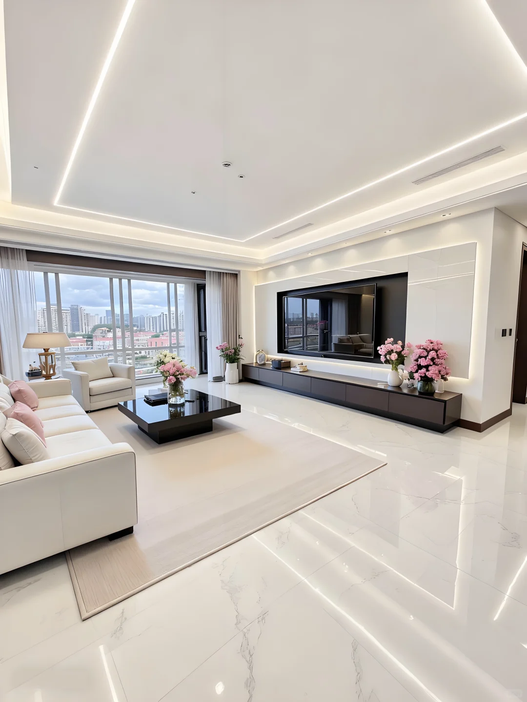 极简风设计🏠、简约高级的家真的好喜欢～