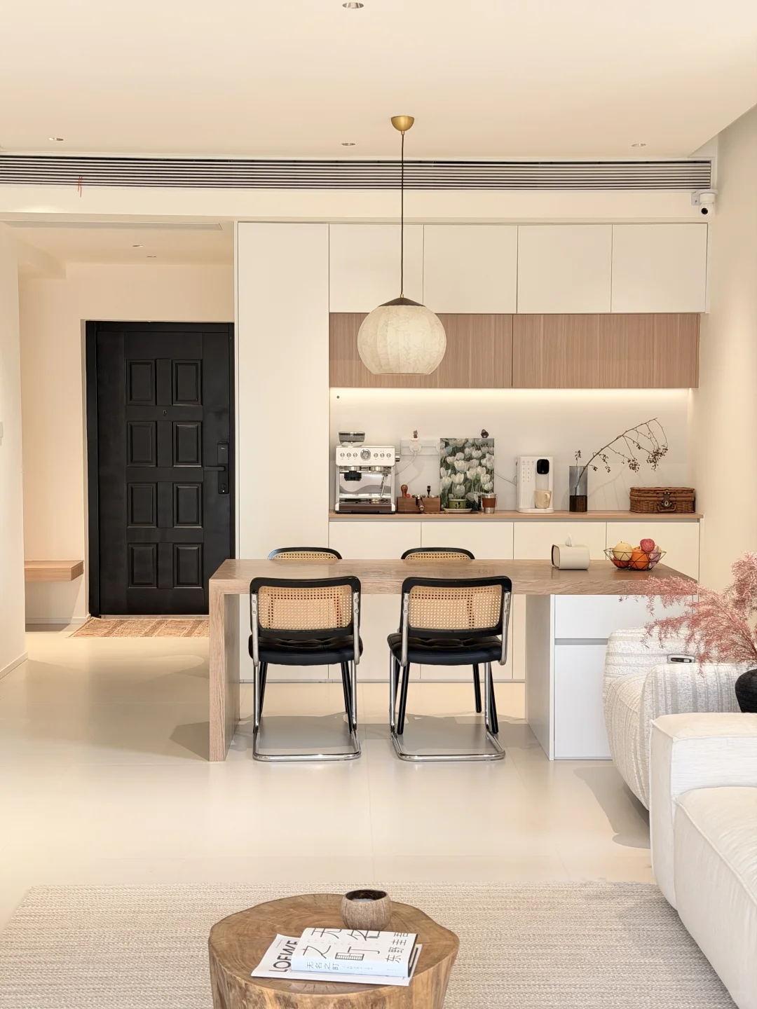 买不起大房子，95平的小家也不错