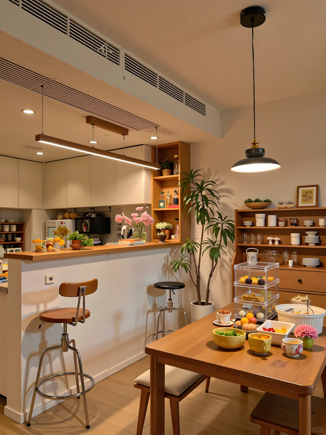 小户型大设计！简约不拥挤，舒服又耐看