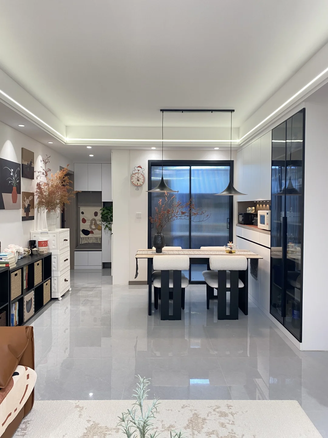 从图一到图二，没想到软装进场大变样