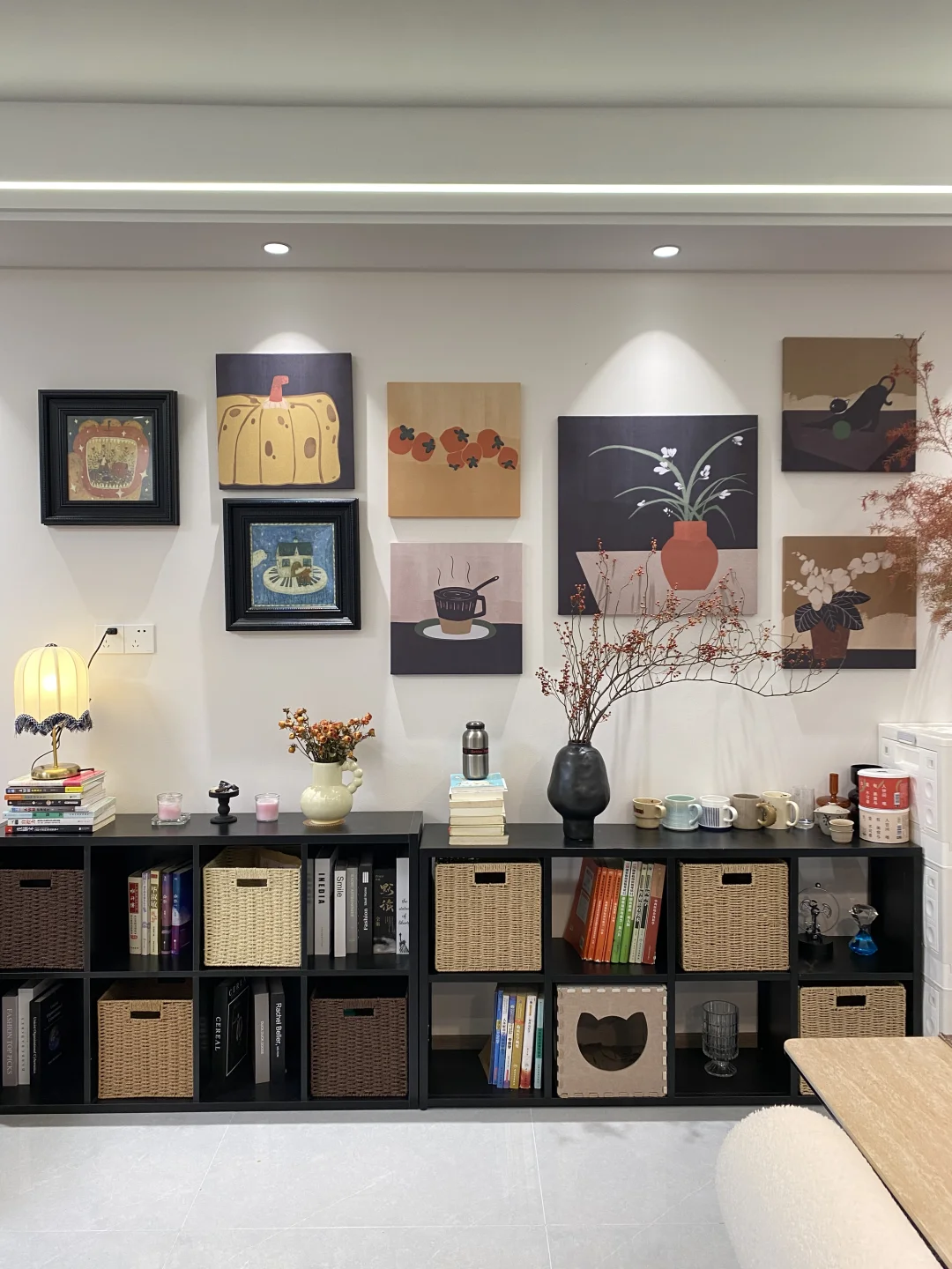 从图一到图二，没想到软装进场大变样