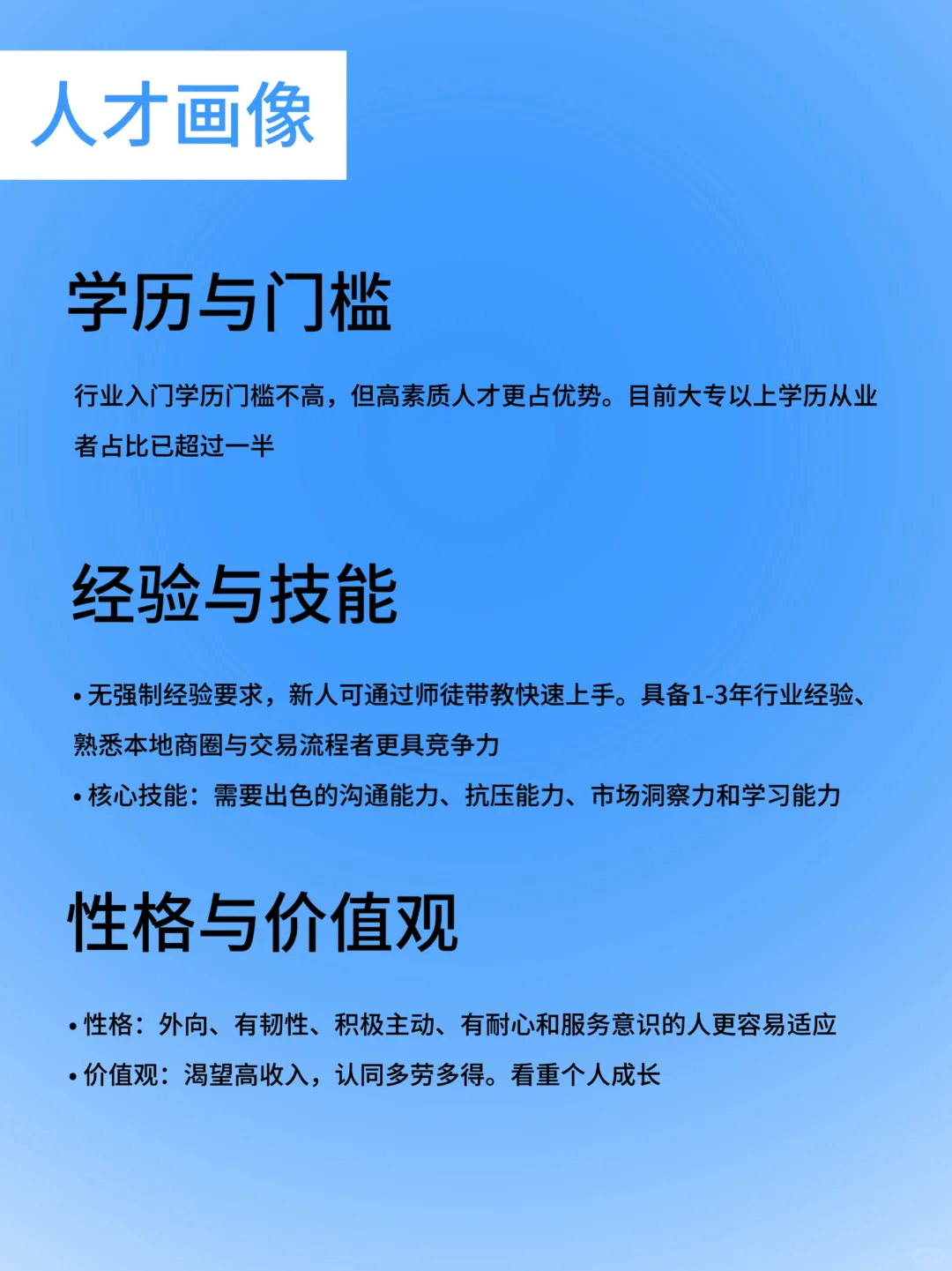 每天了解一种职业—房产中介