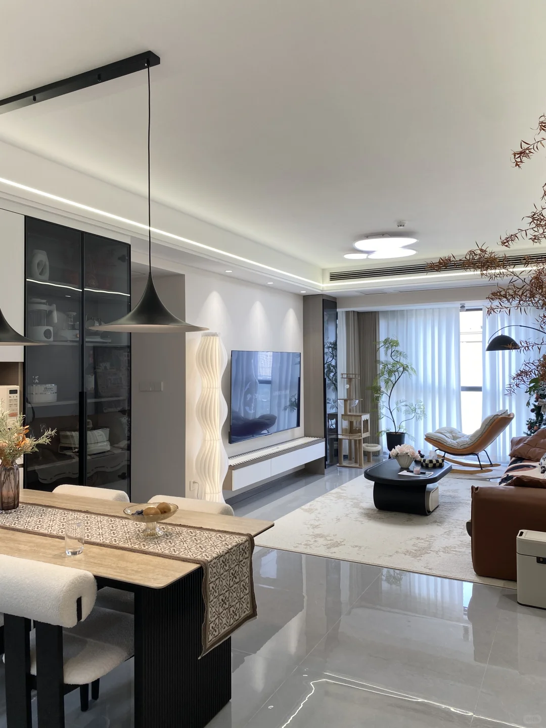 从图一到图二，没想到软装进场大变样