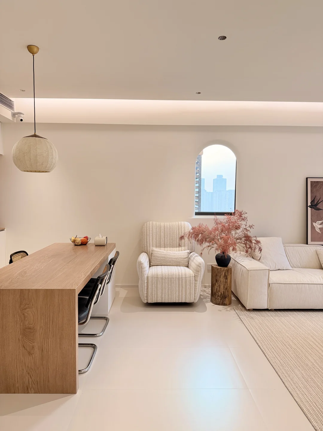 买不起大房子，95平的小家也不错