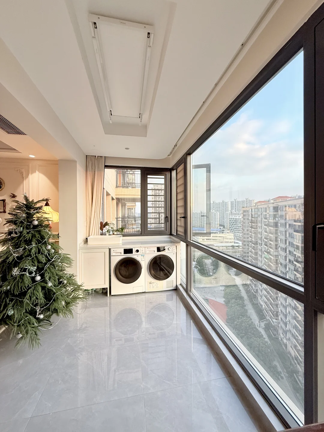 替你们试过了……封阳台真的很显大