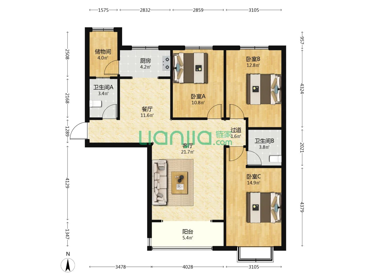 邯郸市丛台区，万浩俪城东区，120w业主直售