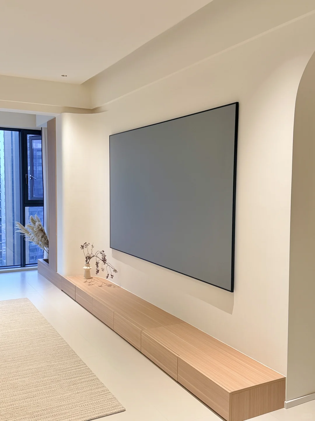 买不起大房子，95平的小家也不错