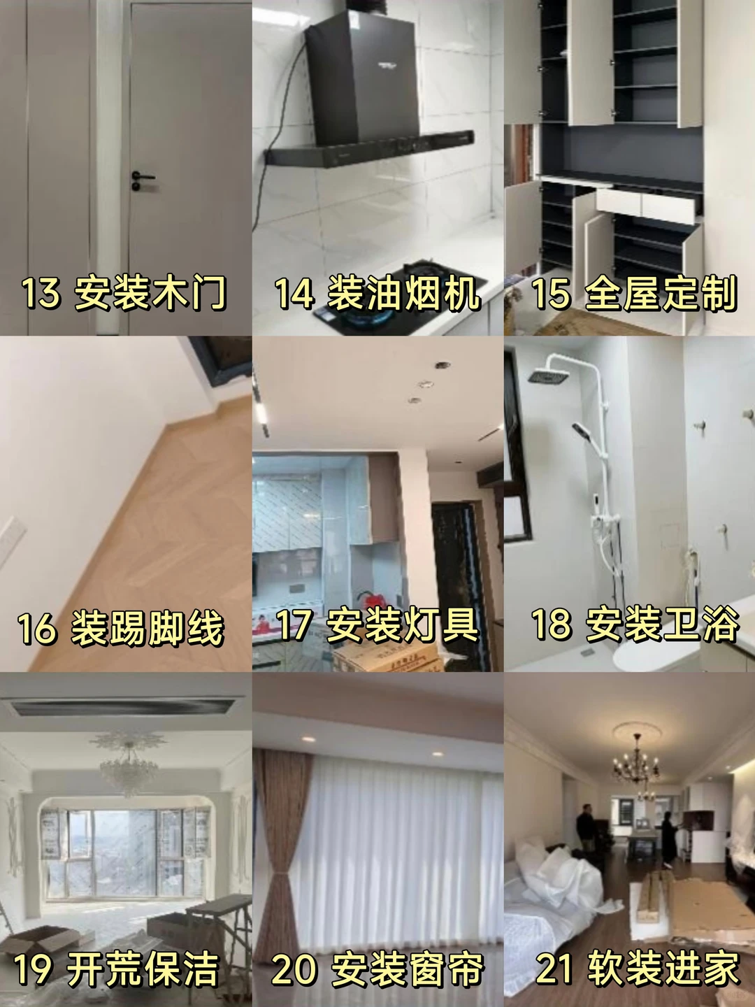 毛坯房装修全流程「傻瓜级」指南