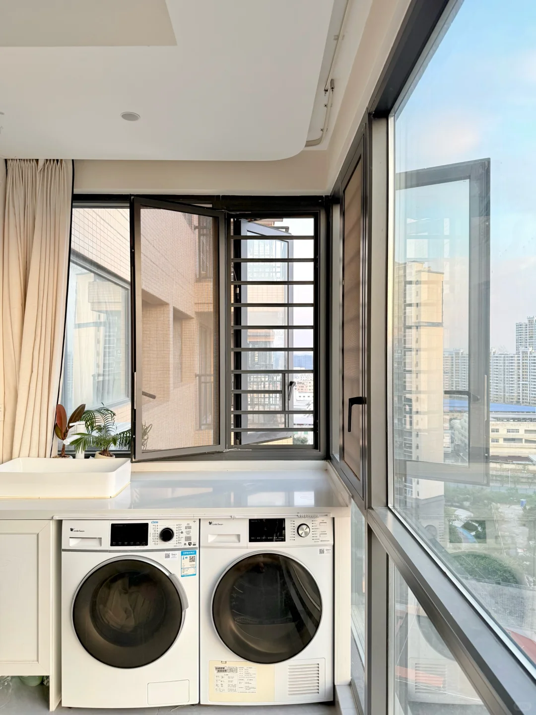 替你们试过了……封阳台真的很显大