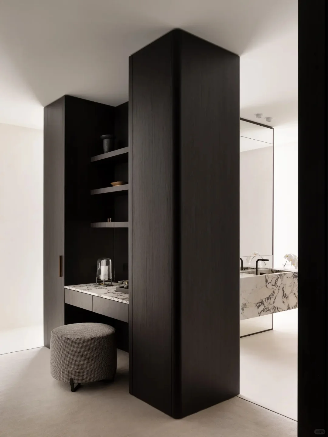 被这个黑白极简家美到窒息⚫️⚪️