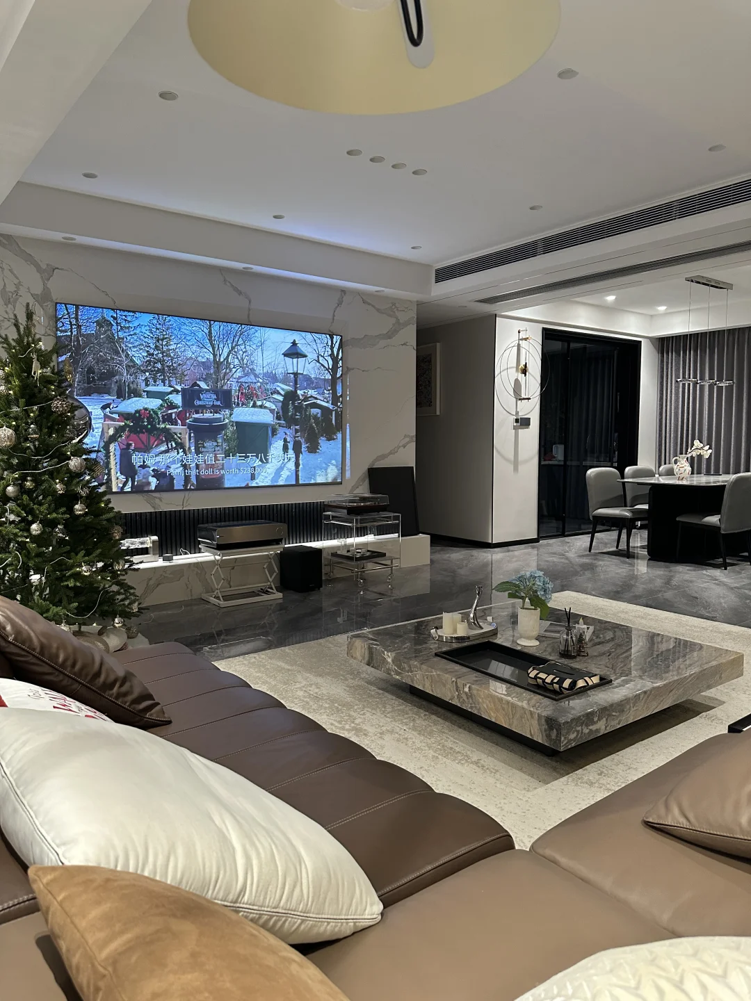 我的113㎡小家已经准备好迎接圣诞节啦