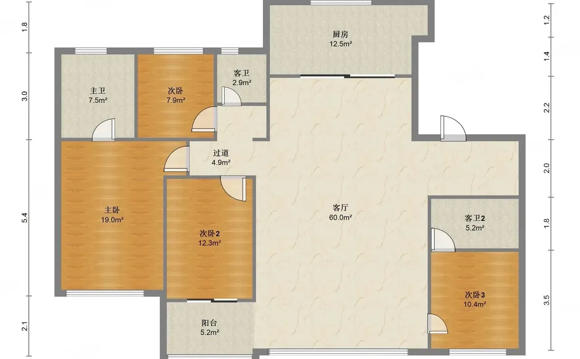 唐冶润府193平9楼急售原价转让包高税