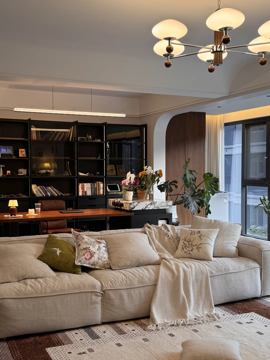 163㎡大平层🏠 硬装极简软装开挂 高级感拿捏