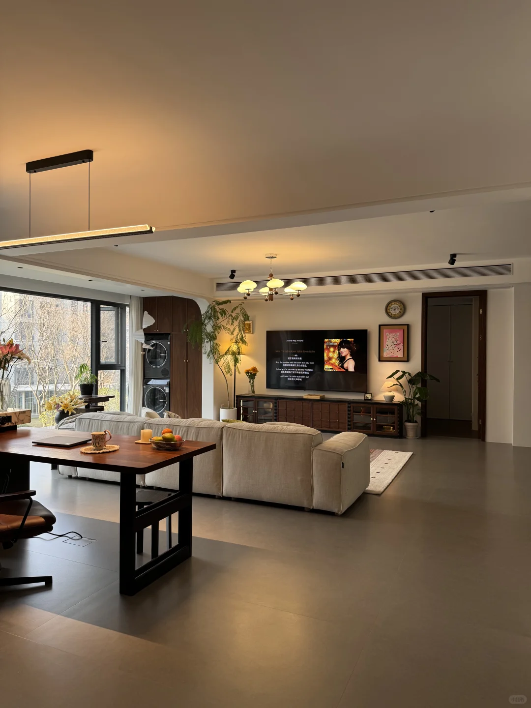 163㎡大平层🏠 硬装极简软装开挂 高级感拿捏