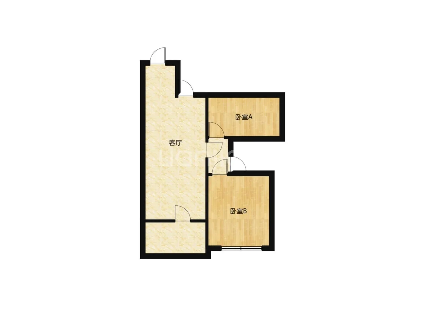 租房50观山瑞苑2房65平电梯罗湖布心次新房