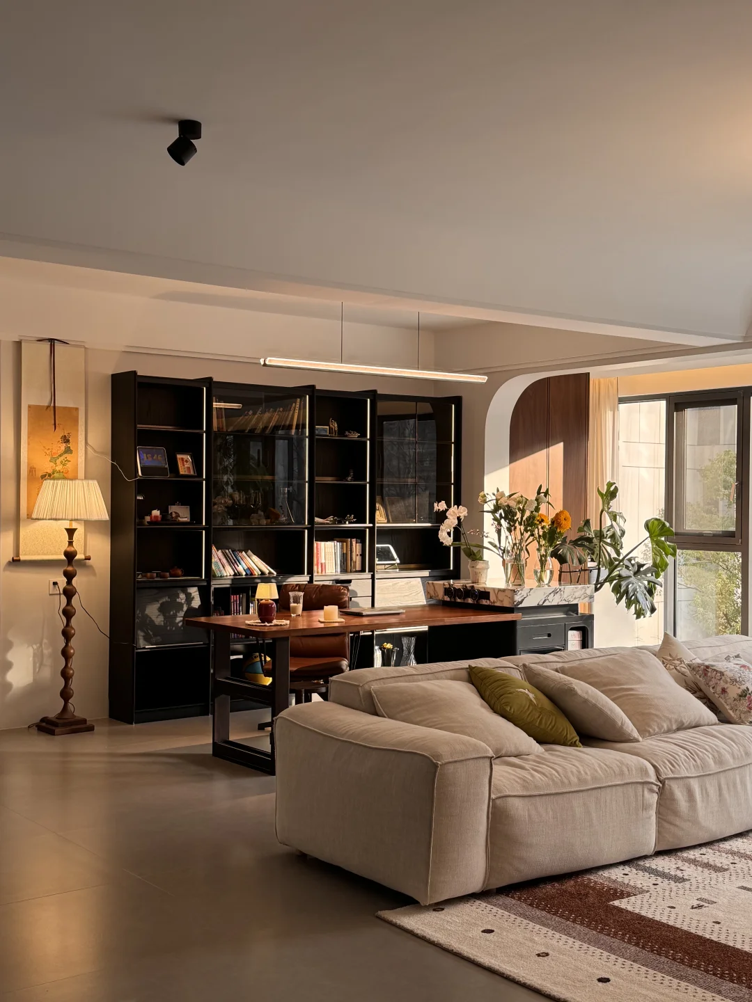 163㎡大平层🏠 硬装极简软装开挂 高级感拿捏