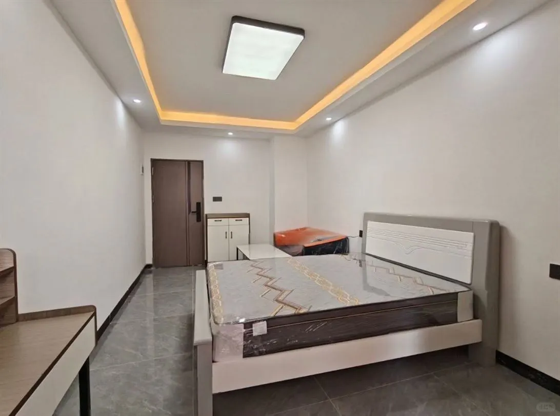 新房出租 可月付可短租开心广场 后坛现代精装修风格 光线好