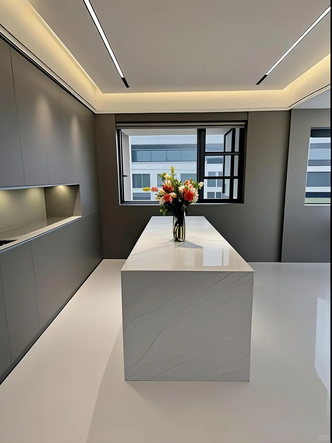 23w落地140㎡意式极简硬装！高级感直接拉满