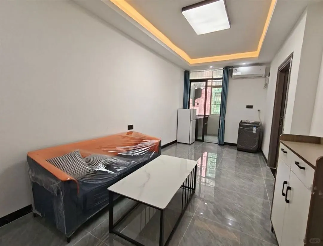 新房出租 可月付可短租开心广场 后坛现代精装修风格 光线好