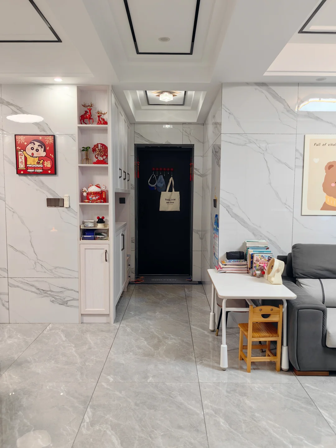 普通人的家，干净整洁就很好了