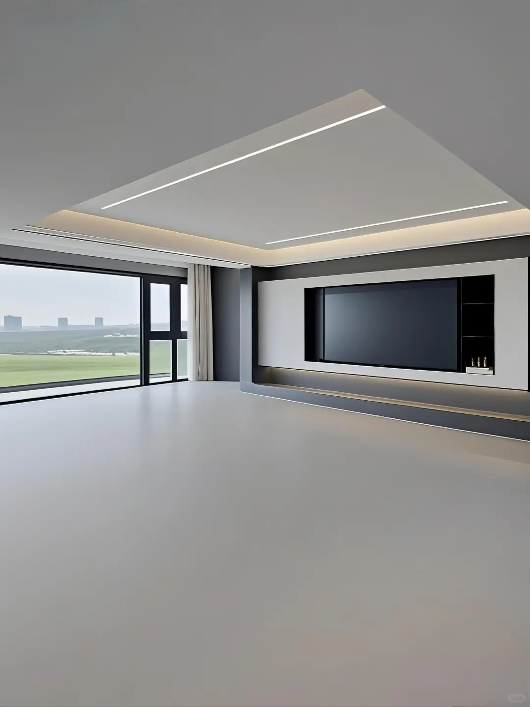 23w落地140㎡意式极简硬装！高级感直接拉满