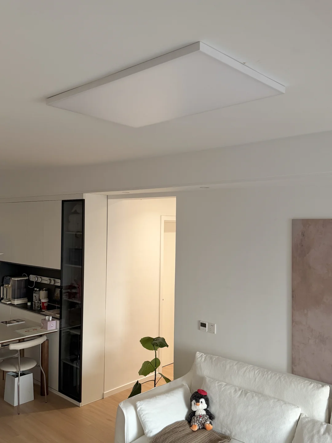 78m²｜小户型装修还得是吸顶灯啊！