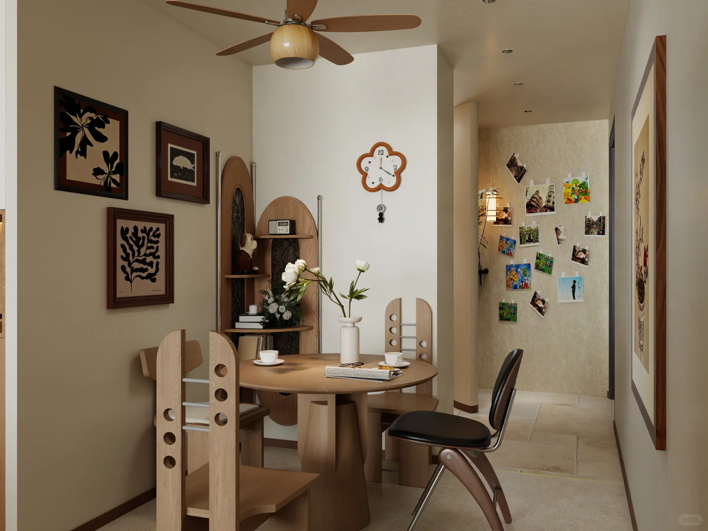 治愈系装修中古风